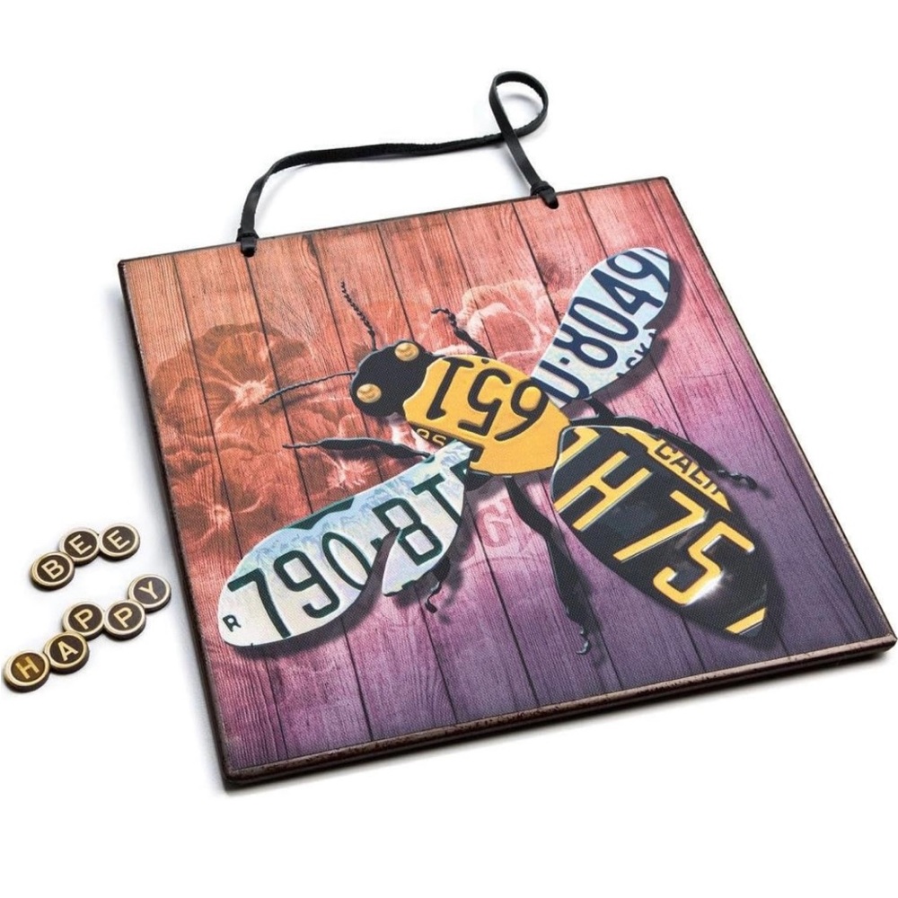 New Magnetic “bee happy” memory board